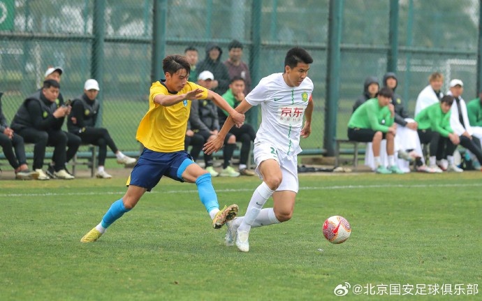 林良銘進(jìn)球，北京國安1-0戰(zhàn)勝南通支云